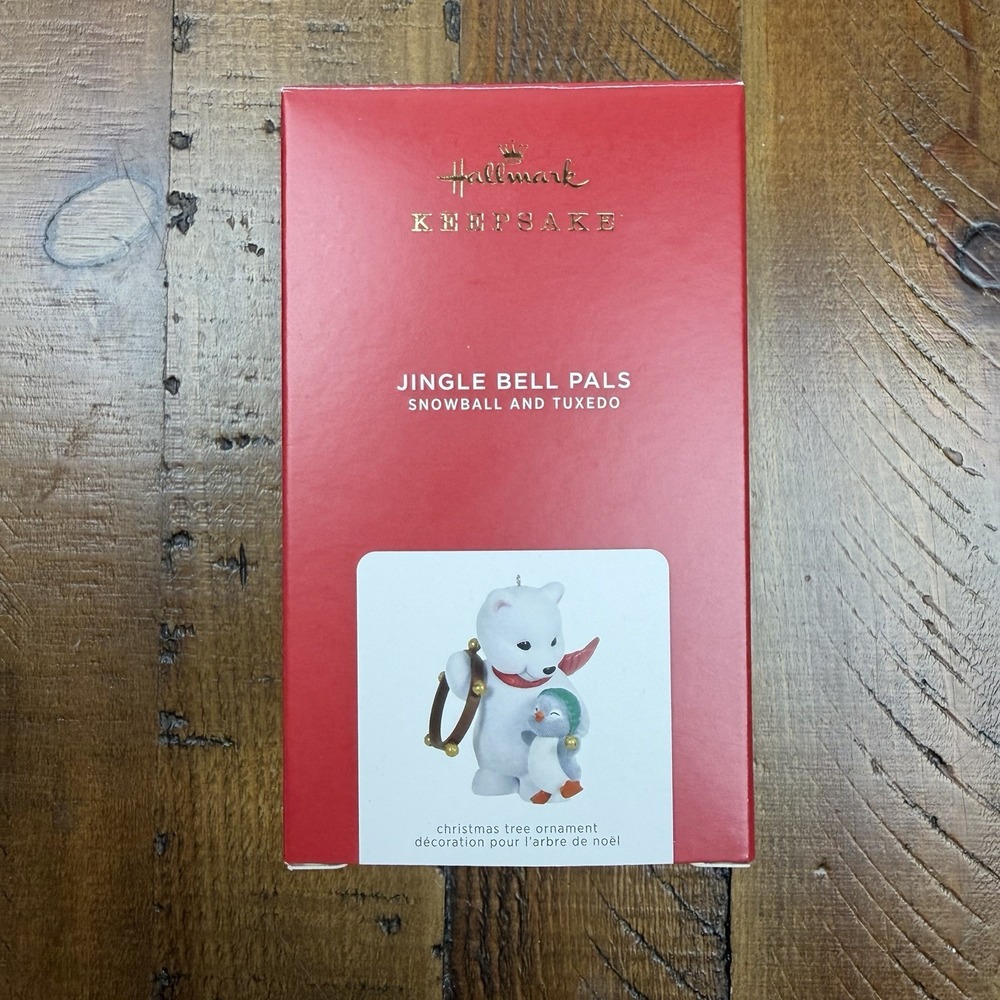 2021 Hallmark Keepsake JINGLE BELL PALS 21st Snowball Tuxedo Series Ornament